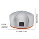 thumbnail image 4 of Gorro Ligero para El Crecimiento Del Cuero Cabelludo Tratamientos Contra La Caída (gris Claro) Rojo, 4 of 4