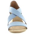 thumbnail image 2 of Style & Co. Womens Zaddie Faux Suede Open Toe Heel Sandals  Blue 6 Medium (B,M), 2 of 3