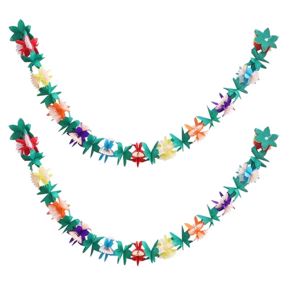UPGRATOR 2Ud Guirnaldas De Flores De Para Fiesta Hawaii En Pared Puertas