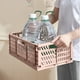 thumbnail image 1 of Cesta de Almacenamiento de Plástico Plegable - Organizador Multiusos para El Hogar, La Oficina y El Camping - Diseño de Malla Ventilada - Ideal para Refrigerios, Artículos de Papelería, Cosméticos y, 1 of 6