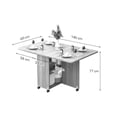thumbnail image 5 of Mesa Plegable Bossa Miray Comedor Minimalista 140cm, 5 of 5