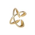 thumbnail image 1 of Anillo ajustable con letra inicial TANGJMXG para mujer y niñas de cadena de Joyería, 1 of 3