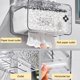 thumbnail image 3 of Tissue Box Household Living Room Coffee Table Drawer Box Transparent Restaurant Drawer Box Bathroom Wall Mounted Non Perforated Tissue Box, 3 of 6