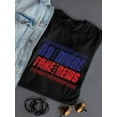 thumbnail image 3 of No More Fake News Design Tee T-shirt Women's, 3 of 4