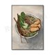 thumbnail image 3 of Póster de ramen, ilustración de cocina japonesa, decoración de cocina moderna, tema de comida asiática, arte de bar, póster de exposición vintage, 3 of 5