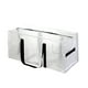 thumbnail image 2 of Bolsa de Mudanza de Gran Capacidad, de Plástico Repelente Al Agua | Cómoda Bolsa de Mano con Doble Cremallera | 87 L / 23 Galones Estadounidenses | Negra | Bolsa de Almacenamiento para Dormitorio y V, 2 of 6
