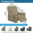 thumbnail image 7 of Garronmavis Yellow Leopard Print Recliner Slipcovers Stretch Printed Recliner Chair Cover 1 Seat Lazy Boy Chair Covers Non Slip Reclining Furniture Protector Couch Cover Sofa Recliner Set, 7 of 7