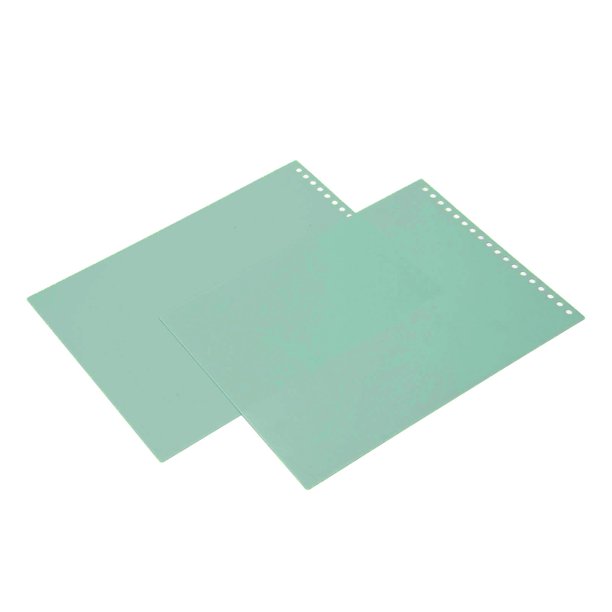20 Piezas B5 Cubierta de Encuadernación de 18 Agujeros PP Plástico Impermeable Hoja Suelta Protector de Cubierta para Oficina Escolar ANGGREK Otros
