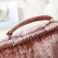thumbnail image 7 of Home Soft Things Textured Velvet Bedrest Pillow - Withered Rose - 20" x 18" x 17", 7 of 7