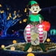 thumbnail image 5 of Adorno navideño inflable de , divertido diseño festivo, con luces LED incorporadas, ideal para decorar exteriores o jardines., 5 of 9