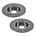 thumbnail image 2 of TRQ Rear Brake Pad & Rotor Kit Brake Pads Brake Rotor Semi-Metallic Fits Select 2001 INFINITI I30 2002-2004 I35 2001-2003 Nissan Maxima, 2 of 4