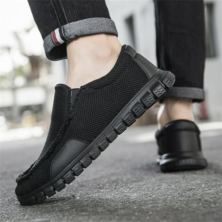 

Linenghs Men s Loafers Casual Slip On Comfortable Walking Boat Shoes