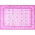thumbnail image 1 of Ahgly Company Indoor Rectangle Persian Pink Traditional Area Rugs, 7' x 10', 1 of 4