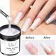 thumbnail image 4 of AWStorG 100g Gel de extensión de uñas cremoso Gel duro acrílico lechoso transparente para uñas francesas manicura barniz UV semipermanente, 4 of 5