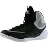 Nike Mens Prime Hype Df Ii Black / Reflect Silver-White-Flat Silver High-Top Basketball Shoe - 8.5M