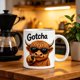 thumbnail image 4 of Taza de cerámica de 11 oz con una vaca divertida usando gafas de sol, diseño juguetón, apta para lavavajillas y microondas, regalo peculiar para amantes de las vacas, 4 of 6