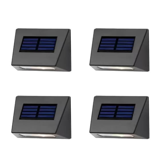 Deck Impressions Bronze Solar Integrated LED Downcast DeckLight (4-Pack)