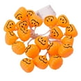 thumbnail image 2 of Pompotops Orange Halloween 20 LED Lighting Props, 2.6*2.6*2 Inch, Witch Styling Diy Battery Box String Lights, for Halloween Themed Party Carnival Decorations, 2 of 7