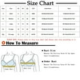 thumbnail image 2 of Tbopshirt Lace Bras for Women Plus Size,Push up Bras,Women's Large Lace Breathable Front Opening Bra Wrapped up Cup Side Fold Breast Lift Bra,Women's T-Shirt Bras, 2 of 4
