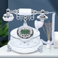 thumbnail image 5 of European Style Retro Telephone Old Fashioned Desk Landline Phone 210 *210 *230mm, 5 of 10