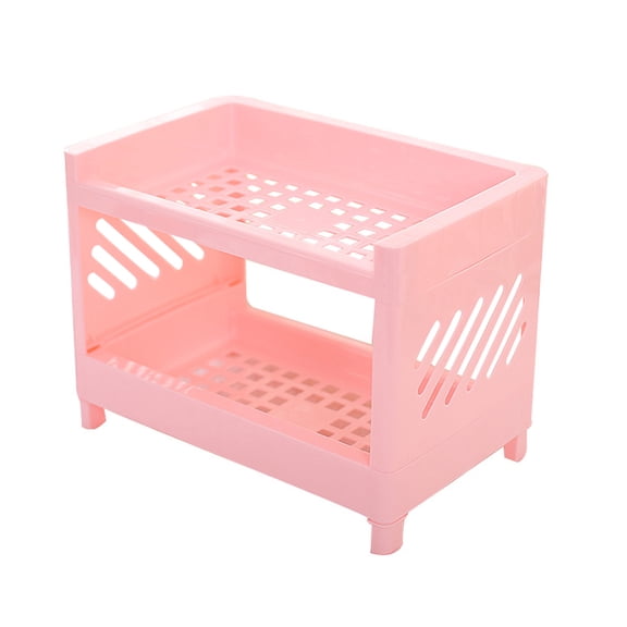 HOMEMAXS Cabinet Shelf Multifunctional Storage Rack Random Color Storage Rack 24.3*18.5cm