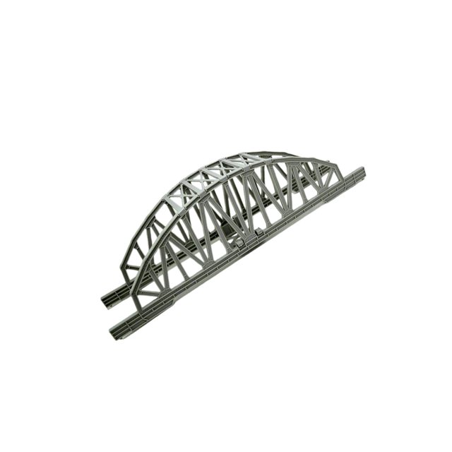 Bewildely Juguete interactivo simulación viaducto modelo tren accesorio ferroviario regalo para niños juguetes interactivos Artesanía Tipo B