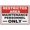 Warning Sign 3, variant on Valuables Please Take Your Valuables with You Sign 8"x12" - Aluminum Tin Warning for Home Outdoor Garden, High-Visibility Security Decor
