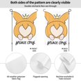 thumbnail image 2 of Easygdp Prince Corgi Dog Garden Flag Yard Flag Welcome Flag, Double-Sided, Weather Resistant for Outdoor Decor - 28"x40", 2 of 9