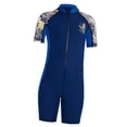 thumbnail image 2 of Traje de baño,Traje de baño Traje de baño Traje de baño Traje de baño,Traje de neopreno para niños Cremallera Protección solar Nadar,Protector Traje de Baño Manga Corta Azul y L, 2 of 7