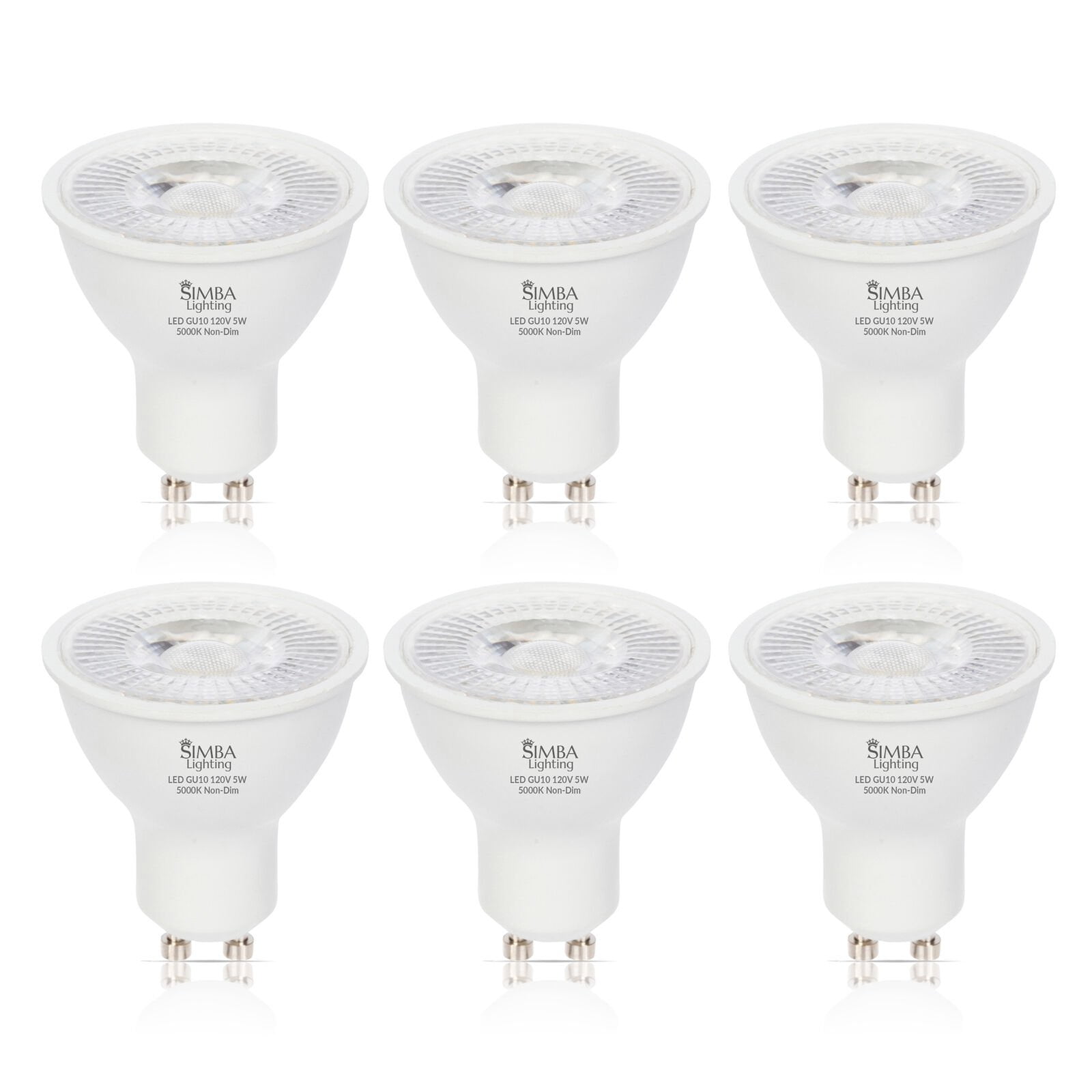 50w Halogen Replacement LED 5w GU10 Bulbs Warm White,Cool White or 5,10,20 or 50 