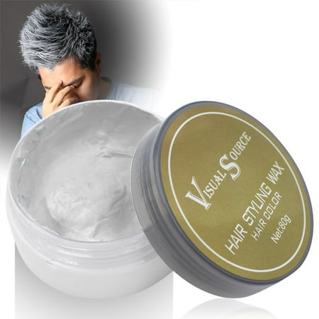 Unisex Hair Wax Color Dye Styling Cream Mud Natural Hairstyle