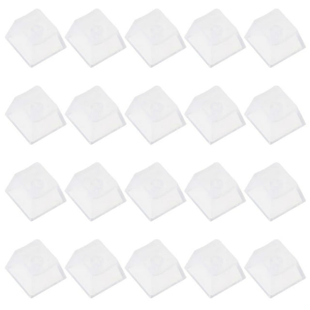 Transparent ABS blank keycaps for mechanical keyboards, R4 high keycap set with