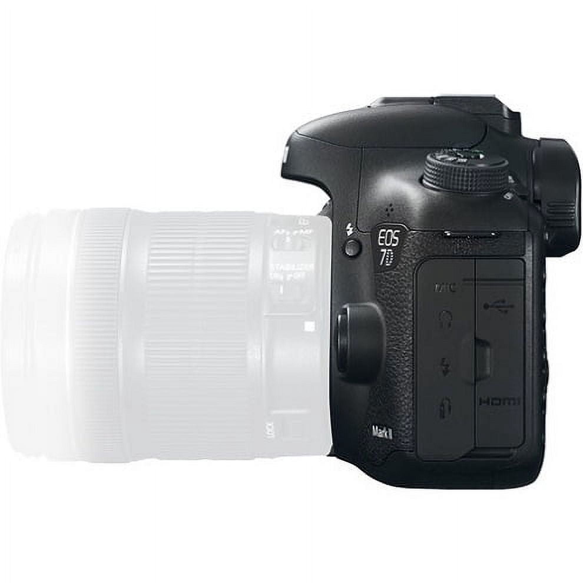 Canon EOS 7D Mark II DSLR Camera, Black, 20.2MP (Body Only