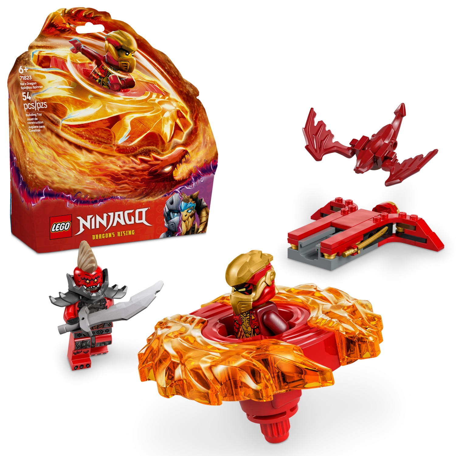 Lego Ninjago Crystal King Temple 71771 Set with Cole and