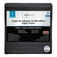 thumbnail image 1 of Juego De Sábanas Mainstays Individual Liso Gris Oxford, 1 of 4