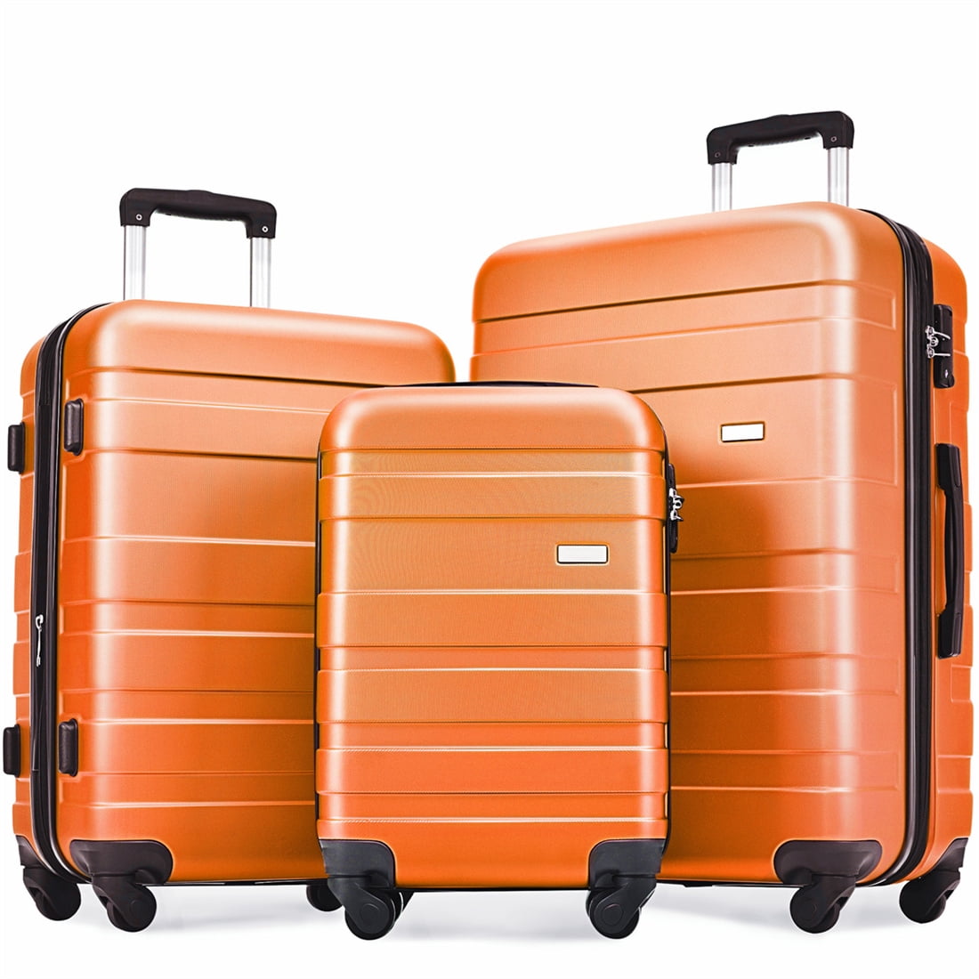 3PCS/Set Luggage Travel Set, New Model Expandable ABS Hardshell