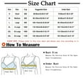 thumbnail image 2 of Bras for Women Floral Lace Plus Size Underwire Full Coverage Push Up Wireless Seamless Unlined Non Padded Minimizer Bra,Beige,40 C, 2 of 3