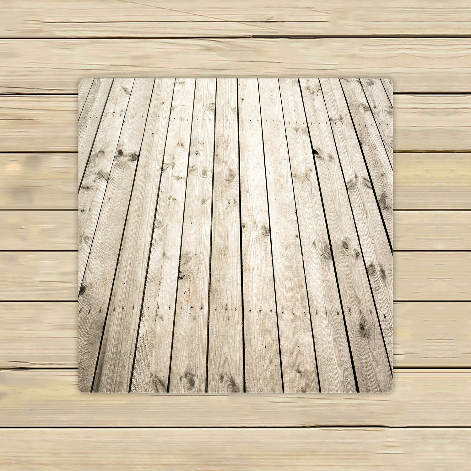 ABPHQTO Natural Wooden Floor Towels,Beach Bath Pool Sprot Travel Hand