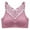 RGB, variant on Fesfesfes 3-Pack Bras for Women Sport Bras Wirefree Underwears Bras Sports Base Vest Style Lounge Lingerie Back Hollow Lace Butterfly Pattern Tank Tops with Built in Bras