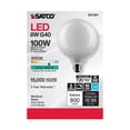thumbnail image 5 of 8 Watt G40 LED - White - Medium base - 90 CRI - 4000K - 120 Volt -  6 Pack, 5 of 11
