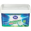 Great Value Automatic Dishwasher Pacs, Fresh Scent, 85 Count