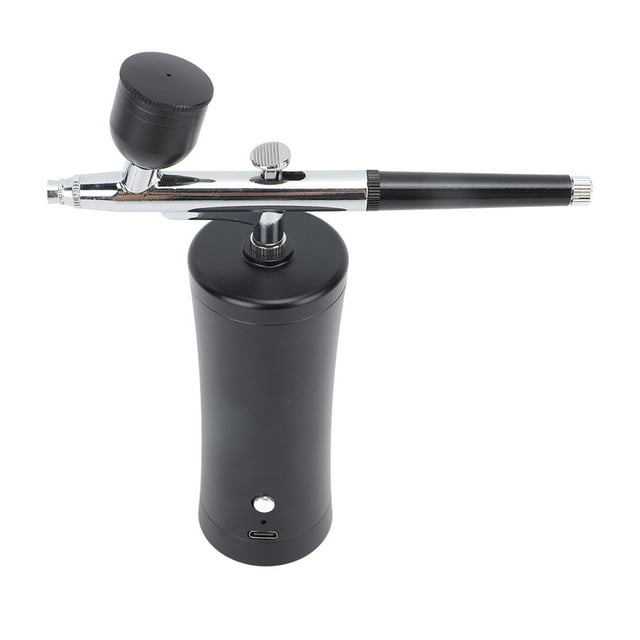Cordless Electric Airbrush Kit, 30PSI USB Charging Set for Nail Art Tattoo Model Colouring with Adjustable Spraying Pressure and Compatibility with Acrylic Paints
