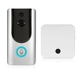 thumbnail image 2 of HD 720P WiFi Timbre de seguridad inalámbrico inteligente con 2 piezas 18650 Baterías Inter Carevas Video puerta teléfono, 2 of 7