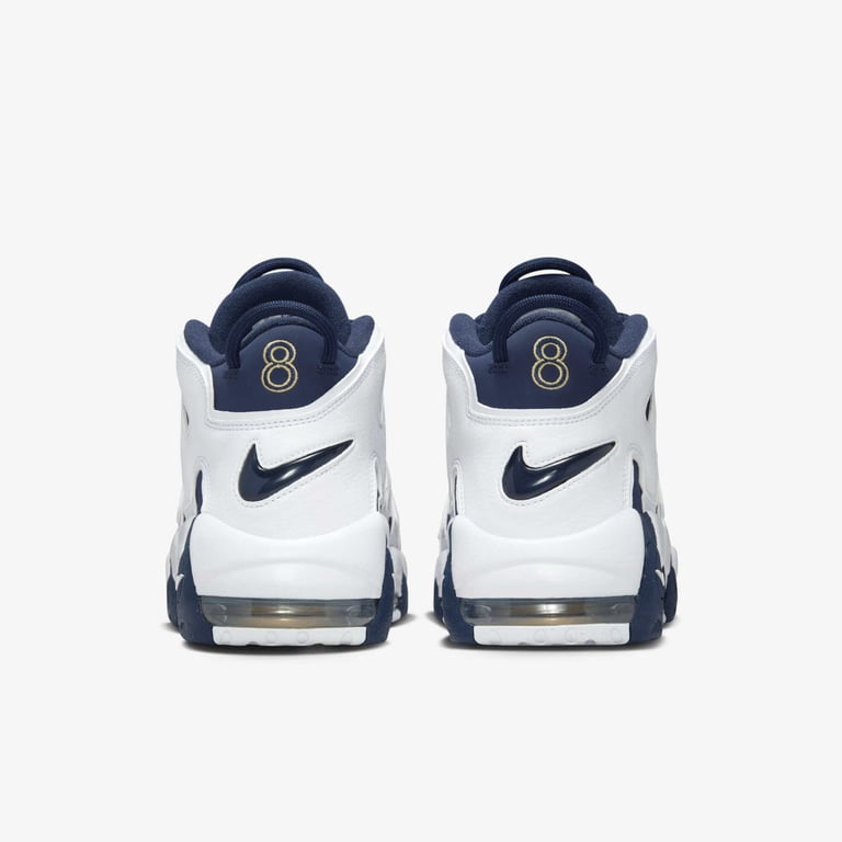 Nike Air More Uptempo '96 Men's Shoes Color: White/Metallic Gold