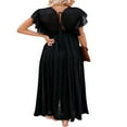 thumbnail image 4 of AMERTEER Women‘s Dress Knot Breasted Smock Backless Robe Sun Proof Clothes, 4 of 6