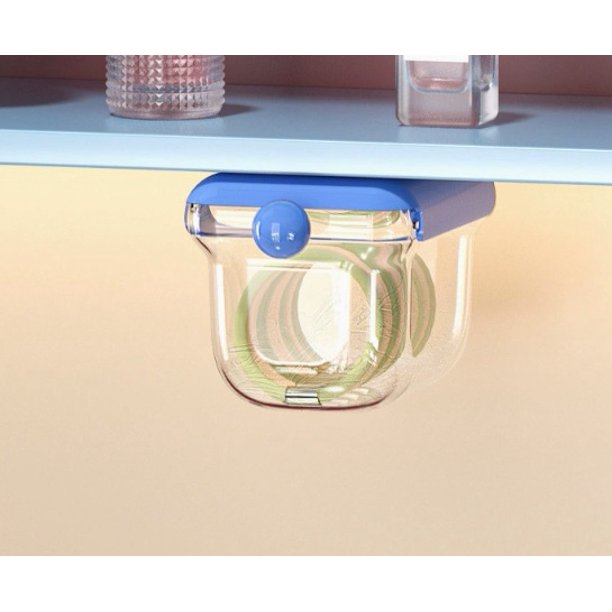 Armario con espejo for baño, caja de almacenamiento sin perforaciones, montado en la pared, tipo cajón, caja de almacenamiento de cosméticos, caja de almacenamiento portátil for baño