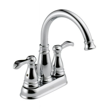 Delta Porter Chrome Two Handle Lavatory Faucet 4 in.