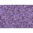 thumbnail image 1 of Ahgly Company Machine Washable Indoor Rectangle Transitional Purple Mimosa Purple Area Rugs, 3' x 5', 1 of 7