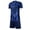 Blue, variant on Unisex Youth Boys Soccer Set Athletic Team Uniform Quick Dry T-Shirt and Shorts Sports Tracksuit 3-4 Years