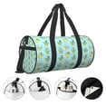 thumbnail image 3 of KLL Doggy In Bubble Bath Duffle Bag For Men Women Sport Gym Fitness Tote Travel Training Workout Basketball Football Weekender, 3 of 6
